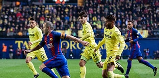 Andrés Iniesta Villarreal CF vs FC Barcelona