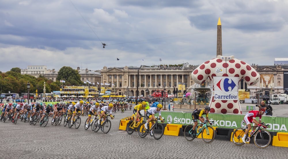 Feltet i Paris - Tour de France 2018
